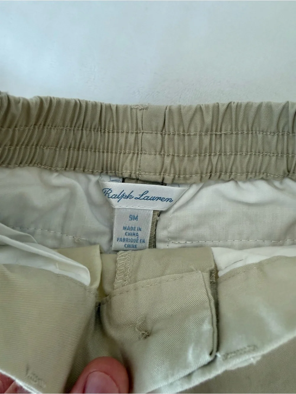 Infant Ralph Lauren Khaki Pants (size 9M)